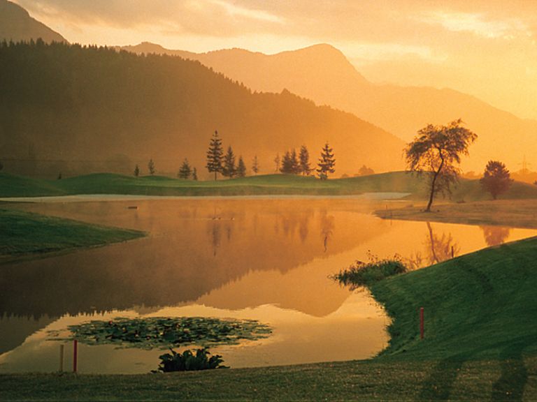 Morgenstimmung Dachstein Tauern Golfclub