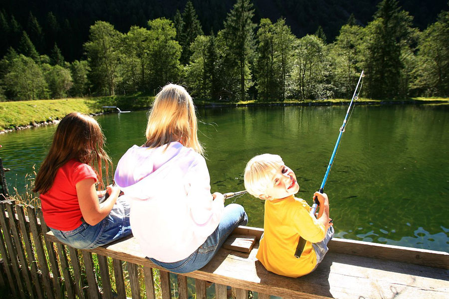 Fischen in Schladming Österreich
